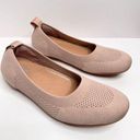 FitFlop  Allegro Tonal Knit Ballet Flat Womens Size 7.5 Pink Beige Slip On Photo 0