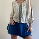 Poof Cream Colored Boho Top Photo 5