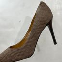 Colin Stuart Pointed Toe Snake Leather Heels Photo 6