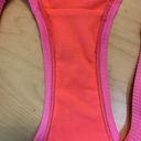 Nike  Ribbed Bikini Bottom Swimsuit Hot Pink Medium Photo 4