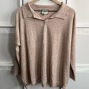 Tuckernuck  Ecru Clayton Knit Linen Polo Sweater Photo 4