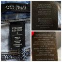 White House | Black Market  Jeans Straight Leg Crop Light Wash WHBM Women’s Size 6 Photo 8