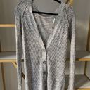 Quiksilver  womens grey knit cardigan Photo 1