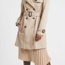 Banana Republic  | Classic Twill Trench Coat in light tan | womens small Photo 10