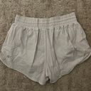 Lululemon White Hotty Hot 2.5” Shorts Photo 1