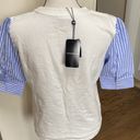 Emporio Armani Mixed Media Sweatshirt NWT Photo 5