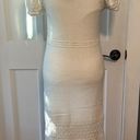 NWOT FRESHMAN 1996 Crotchet Dress White Photo 2