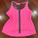 Avia Avía pink and gray cross back active tank size large Photo 2