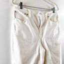 Madewell  The Perfect Vintage High Rise Tapered Mom Jeans Tile White 30 Tall Photo 8