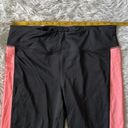 Ideology  Women's Colorblocked Cropped Leggings Black/Pink size XL Photo 6