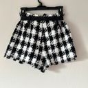 Venus Houndstooth mini skirt skort shorts Photo 6