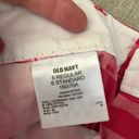 Old Navy  Pink and Red Stripe Cotton Shorts Photo 3