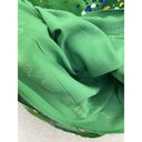 Tracy Reese Plenty  Sleeveless Sheath Dress Green Size 8 Confetti A Line Cotton Photo 4