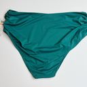 Anne cole NWT  Plus Size High-Waist Bikini Bottoms in Ocean Green Sz 24W Vacation Photo 4