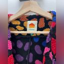 Farm Rio EUC  RARE Rainbow Leopard Fleece Duster oversized Size XS Retails $245 Photo 4