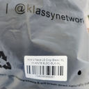 Klassy Network  Knit V Neck Long Sleeve Crop Black Brami Sweater Size XL Photo 9