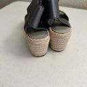 Eileen Fisher  Willow Wedge Espadrille Women’s Size 5.5 Leather Sandals metallic Photo 11