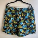 Jones New York Vintage Y2K   Sport Cotton Linen High Waist Floral Shorts Plus 14W Photo 5