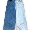 Wild Fable  Jeans Highest Rise Wide Leg Ankle Two Tone Raw Edge Denim Size 16 Photo 9