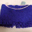 Free People NWT  Cobalt Blue Bandeau Size XS Photo 7