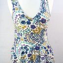 Modcloth Womens Size Small sleeveless floral peplum tank Top Photo 8