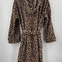 Vera Bradley  Robe Size Small/Medium Animal Print Fleece Fuzzy Lounge Comfy Plush Photo 1