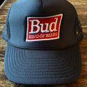 Bud King Of Beers Trucker Hat Blue Photo 0