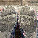 American Eagle  Women's Shoes Floral Flats Ladies Shoe Blue/Pink Size 8 Photo 15