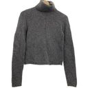 DKNY  Vintage Grey Boxy Cashmere Turtleneck Sweater Photo 0