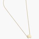 Madewell NWT  gold tone Resin Shell Pendant Necklace Photo 0