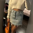 Urban Outfitters Crop Cream Sweater Photo 0