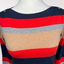 Tommy Hilfiger 3/4 Sleeve Top Boat Neck Modal Cotton Striped XS Photo 1