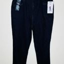 Simple Society NWT  Straight Super High Rise Jeans 31 Black Ankle Caged Denim 13 Photo 1