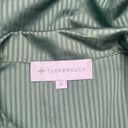Tuckernuck  The Striped Florence Shirt Dress Blue And Green Stripe New Size Small Photo 8