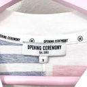 Opening Ceremony  White Orange Blue Short Sleeve Tee Size S Photo 2