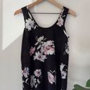 Joie  100% Silk Tank Top Floral Sleeveless Sheer Lightweight Summer Spring Photo 7