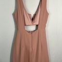 superdown Revolve Pastel Pink Cutout V-Neck Mini Party Dress Small S Club Night Photo 4