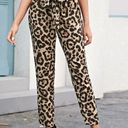 SheIn Leopard print high waisted dress pants Photo 2