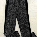 Vince Camuto  Satin Drawstring Jogger Pants in Black/White Pattern Size S Photo 0