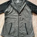 FootJoy  Women’s Jacket Heather Gray Black Full Zip Stretch Active Golf Sz L Photo 1