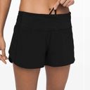 Lululemon  Speed Up Mid-Rise Short 4" in Black Like New Size 8 Photo 3