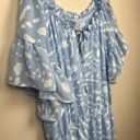 a.n.a NWT  Cate Blue Animal Print Jill Maxi Dress - size Large Photo 2