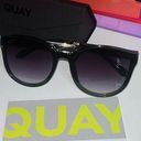 Quay Australia  Date Night Round Sunglasses Black Photo 0