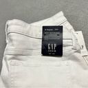 Gap  Sexy Boyfriend Women’s White Cropped Midrise Jeans Size 31 NWT Photo 4