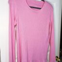 American Eagle Pink Ribbed Sweater Photo 1