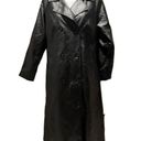 Princess Polly  Montanna Faux Leather Trench Coat Photo 0