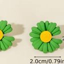 Daisy Cute Fresh  Flower Earrings Photo 1