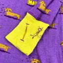 Munki Munki  Womens Small Night Gown Novelty Wiener Dog Dachshund Purple Yellow Photo 3