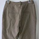 ALC Frank ALC edwin glen checkered high rise slit hem dressy pants Brown Photo 5