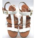 Jessica Simpson  'Casie' Ivory/Tan Leather Platform Photo 5